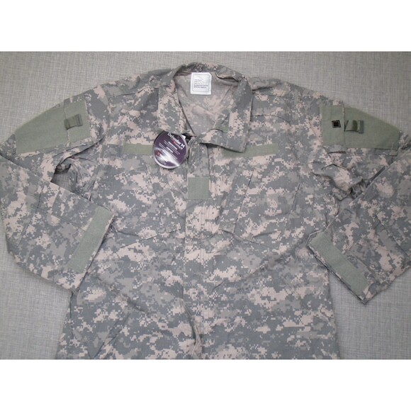 Defender M Digital Camo Men's Size Large BDU Full Zip Army Military Jacket - Picture 1 of 15